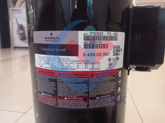 COPELAND ZP103KCE-TFD-550-3958