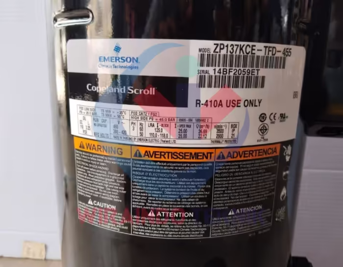 COPELAND ZP137KCE-TFD-455-3982