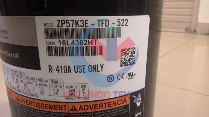 COPELAND ZP57K3E-TFD-522-4029
