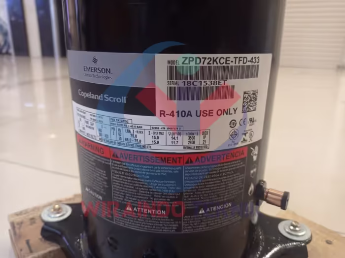 COPELAND ZPD72KCE-TFD-433-4064