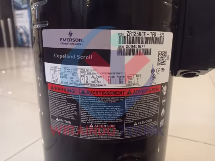 COPELAND-ZR125KCE-TFD-52E-4035
