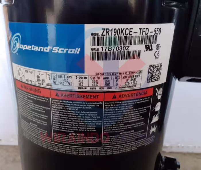 COPELAND-ZR190KCE-TFD-550-4079