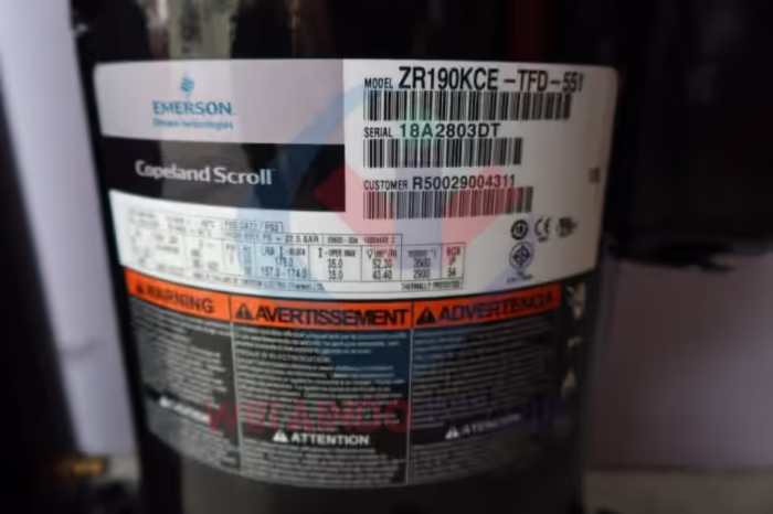 COPELAND-ZR190KCE-TFD-551-4081