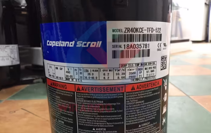 COPELAND-ZR40KCE-TFD-522-4124