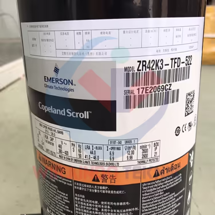 COPELAND-ZR42K3-TFD-522-4276