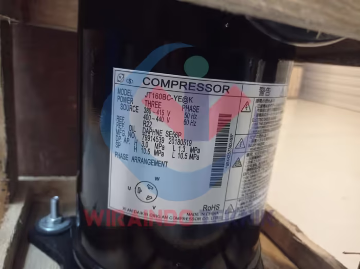 DAIKIN SCROLL JT160BC-YE@K-3654