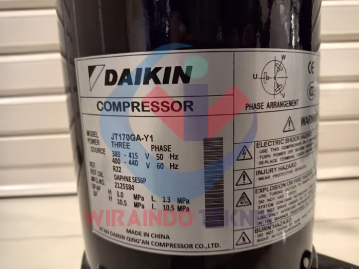 DAIKIN SCROLL JT170GA-Y1-3668