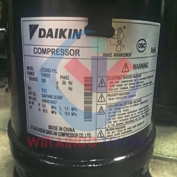 DAIKIN SCROLL JT236D-Y1L-3674