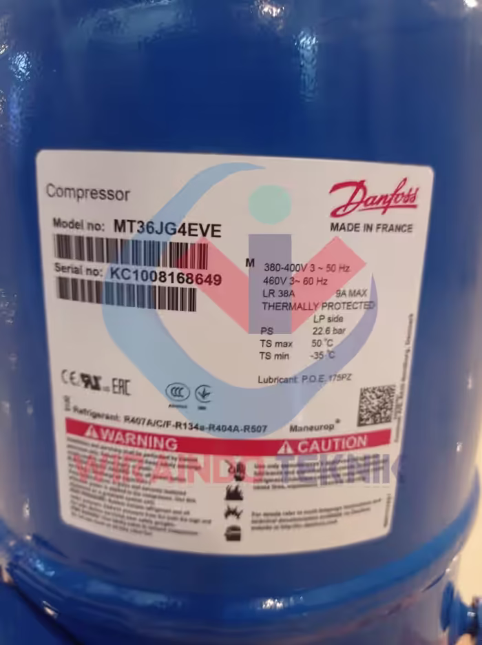 DANFOSS MANEUROP MT36JG4EVE-3447
