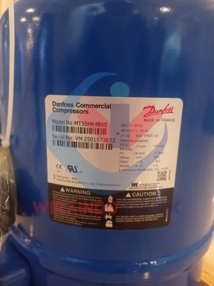 DANFOSS MANEUROP MT50HK4BVE-3451