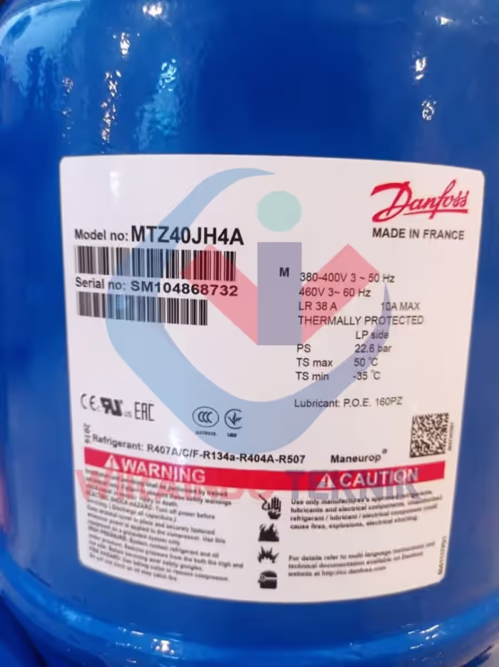 DANFOSS MANEUROP MTZ40JH4A-3489