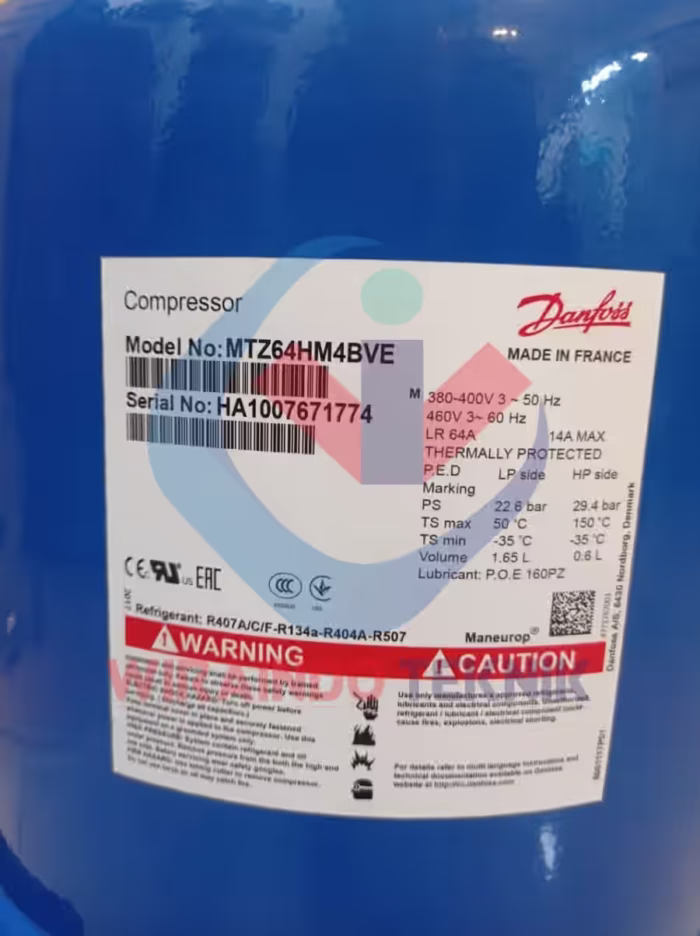 DANFOSS MANEUROP MTZ64HM4BVE-3505