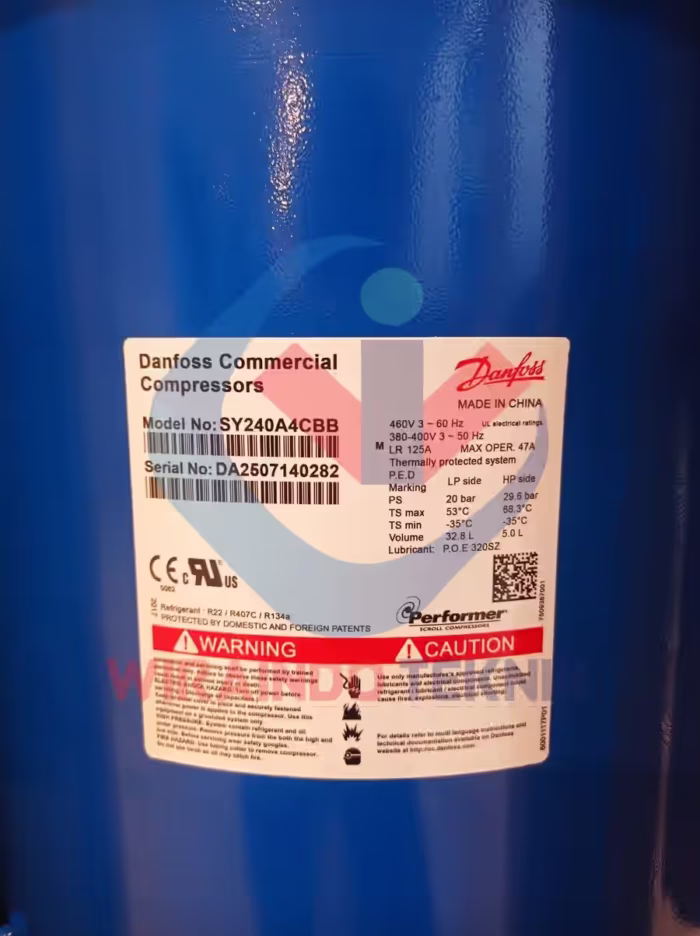 DANFOSS PERFORMER SY240A4CBB-3545