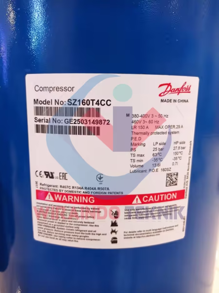 DANFOSS PERFORMER SZ160T4CC-3573
