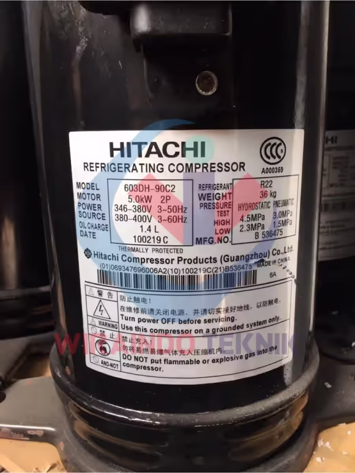 HITACHI SCROLL 603DH-90C2-3397