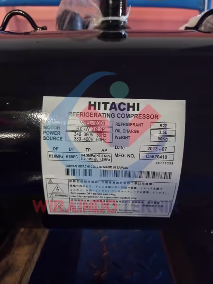 HITACHI SCROLL 750EL-160D3-3380