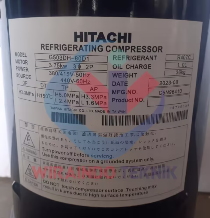 HITACHI SCROLL G503DH-80D1-3419