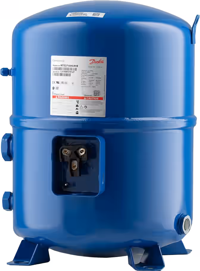 A01021028 Compressor NTZ271 A4 NTZ271A4LR1A 27100cm³ 400V